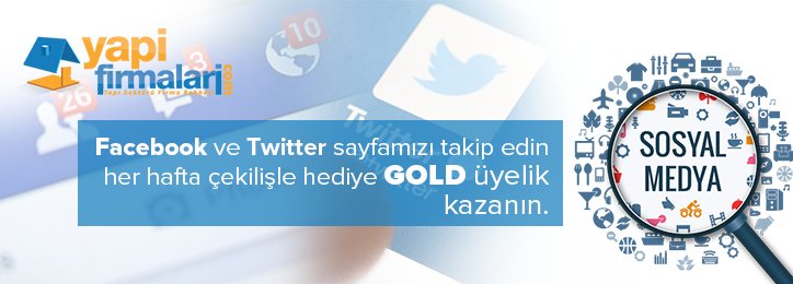 Bizi Takip Edin GOLD Üyelik Kazanın